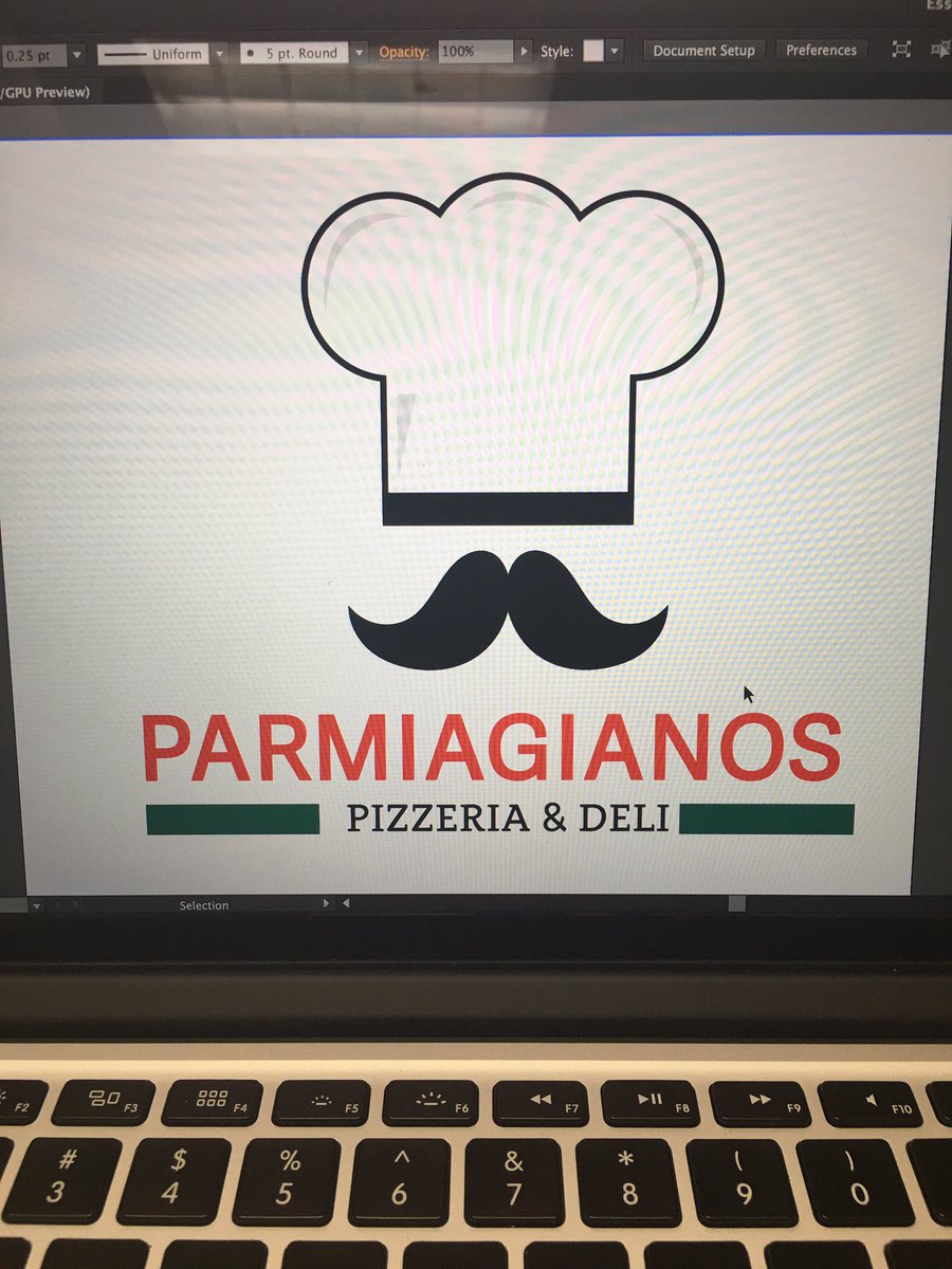 theashliharris's tweet image. Recreated this logo without using the tutorial. Major thanks to my instructor @justinseeley Getting better everyday! #DesignerInTraining