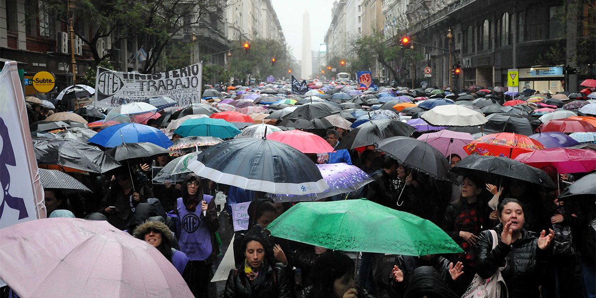 #VivasNosQueremos La multitudinaria marcha contra la violencia de género, en fotos telefenoticias.com.ar/actualidad/la-…