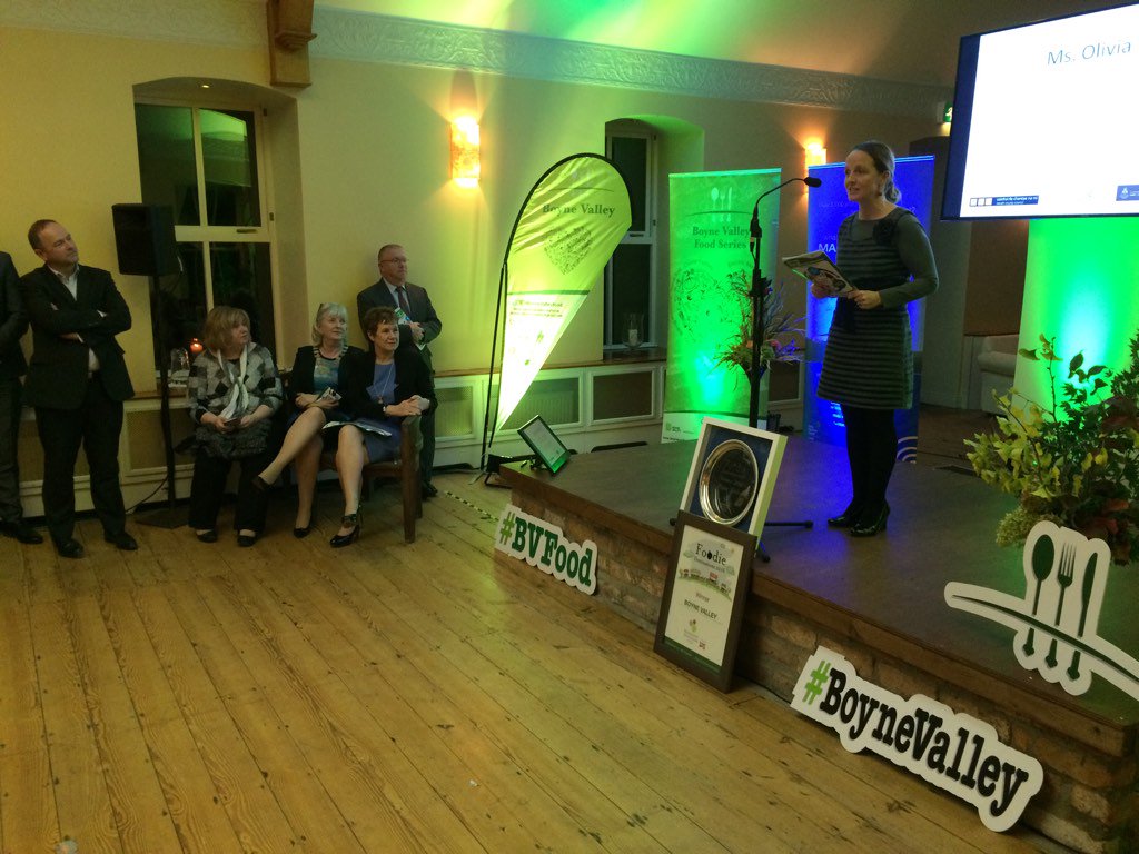 Great turnout tonight at Kilsharvan House for #BoyneValley Food Strategy launch. So many opportunities ahead #BVFood