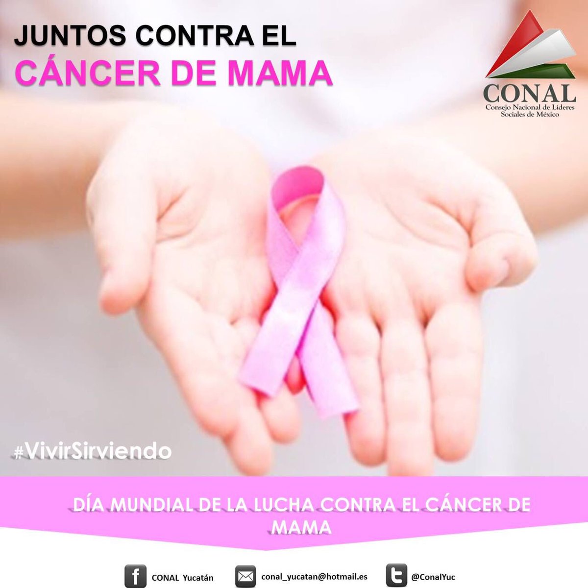 ConalMexico1's tweet photo. Juntos contra el Cancer https://t.co/a85t2GJjRz