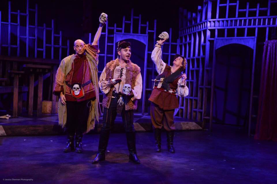 If you live in the 90038 zip code, you can see Skullduggery for FREE this weekend! sacredfools.org #hamlet #Shakespeare