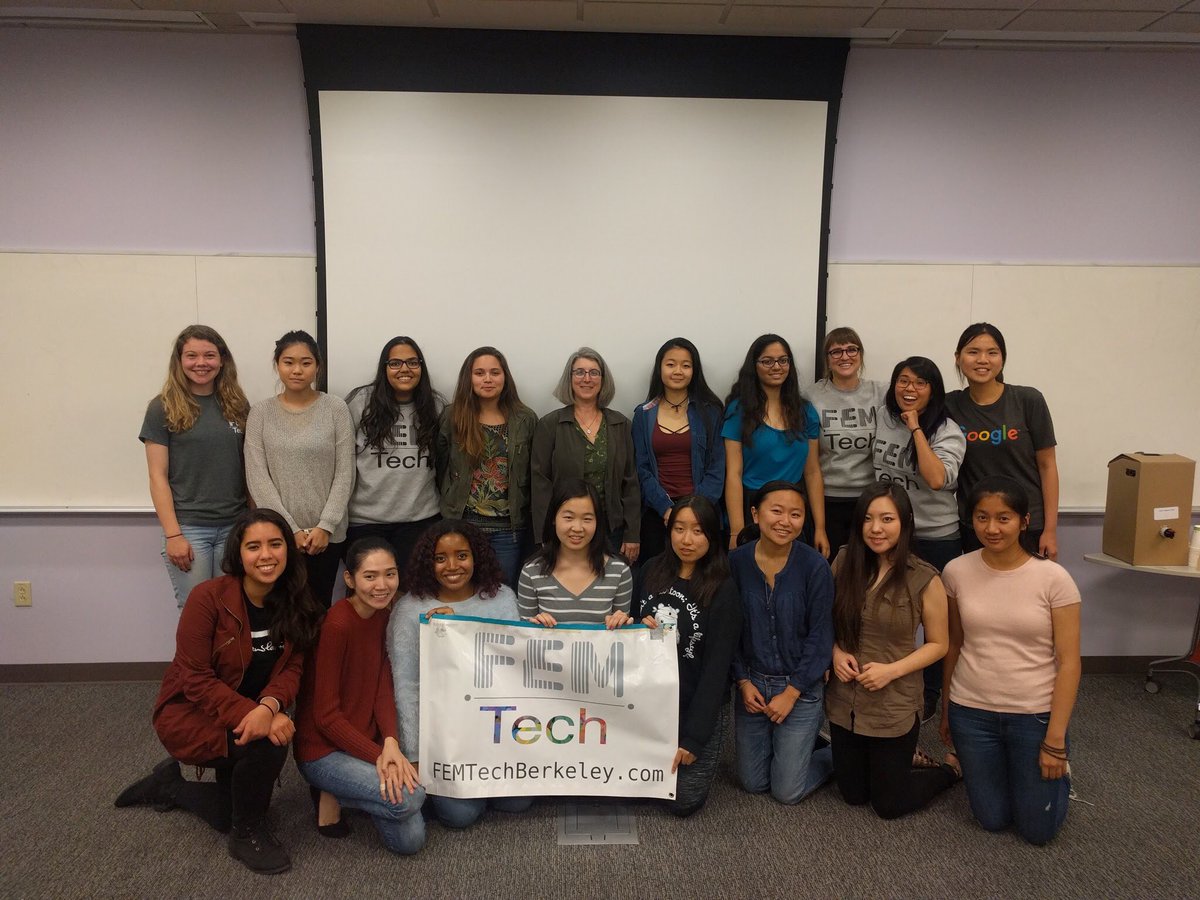 FEMTechBerkeley's tweet photo. Last night with Cindy Cohn from the @EFF was truly unforgettable and inspiring! #WomenInTechLaw #ChangingTheRatio #FEMTechBerkeley https://t.co/xW0L9RSBI3