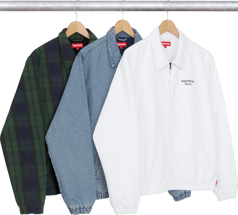 Supreme Denim Harrington Jacket