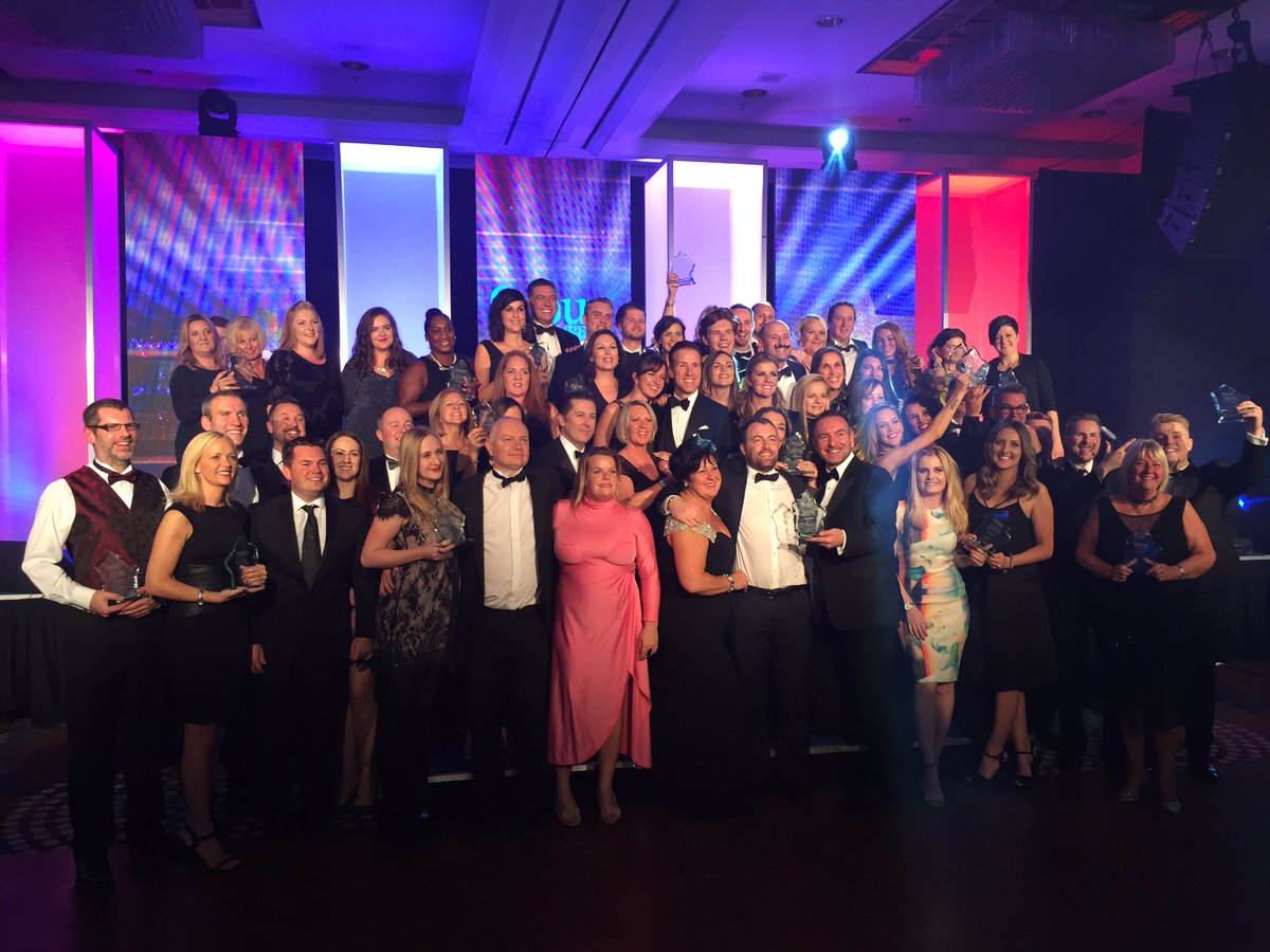 Ladies and gents, your Group Leisure Awards 2016 winners #GLAwards