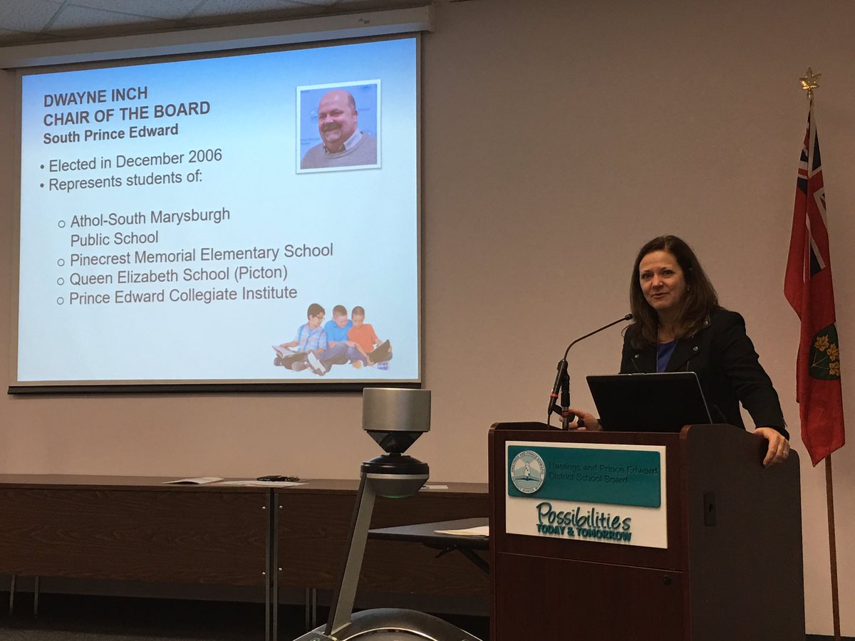 HPEschools's tweet image. Superintendent Cathy Portt introduces trustees and their electoral areas #ParentInvolvementCommittee hpedsb.on.ca/ec/aboutus/boa… @CathyPortt
