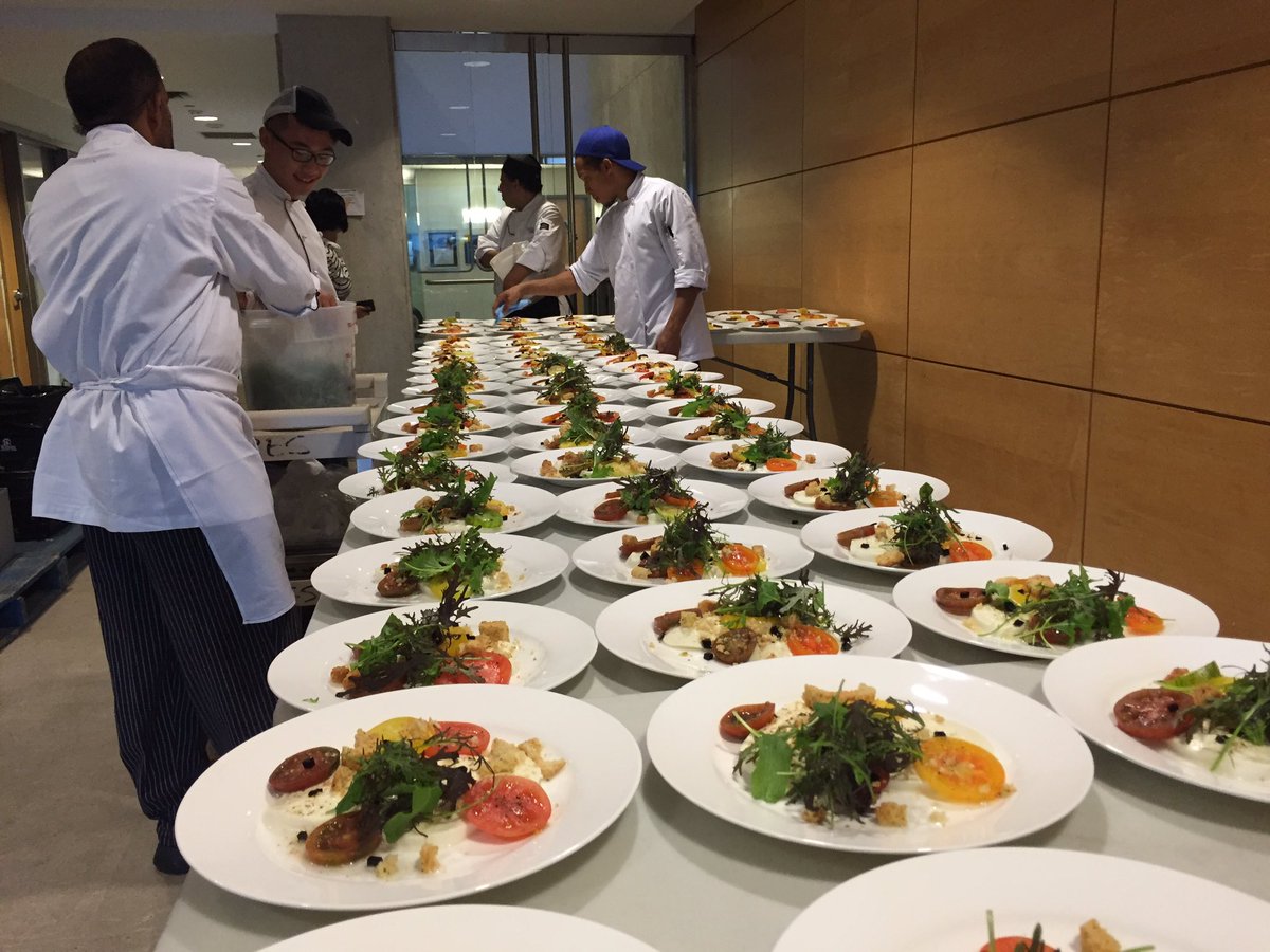 wdasilva's tweet photo. Yes we Cater! @RUEats #Convocation https://t.co/eEBrkl8uUF