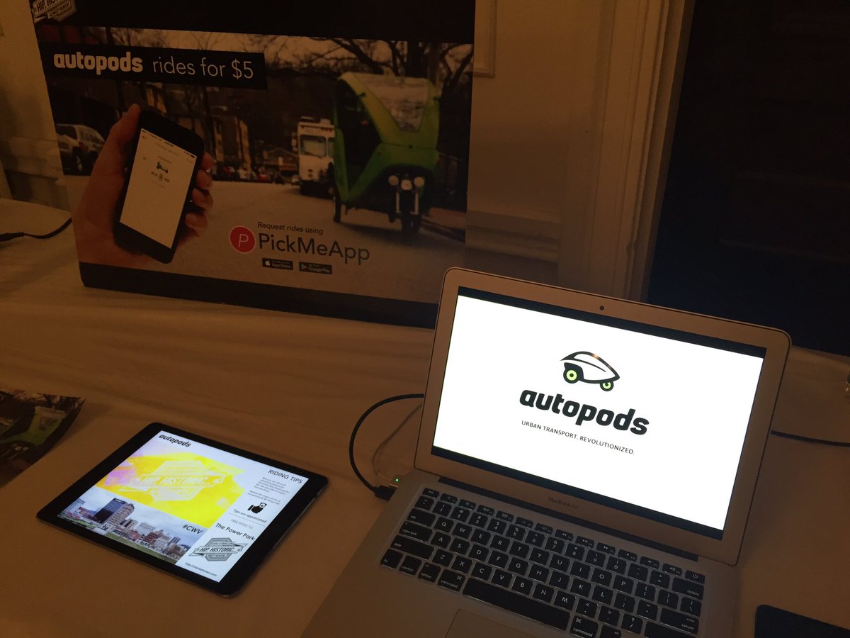 CAAlliance's tweet photo. A closer look at @Autopods set up tonight. https://t.co/GQq5bGLIbx