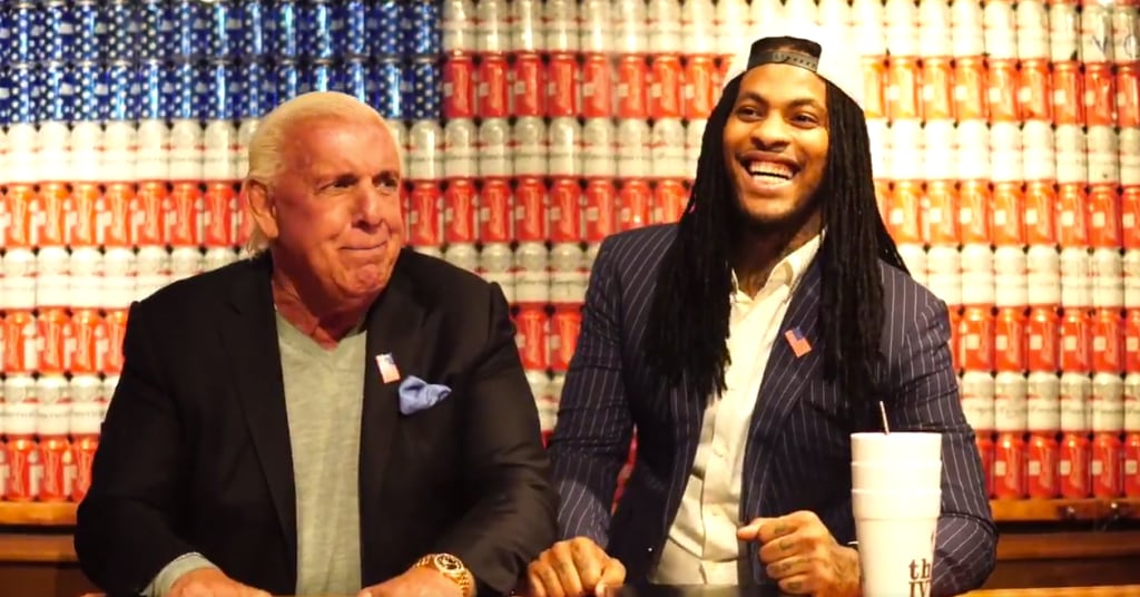 thefader's tweet photo. Watch Waka Flocka and Ric Flair announce their presidential campaign.
https://t.co/B7gMWf52YM https://t.co/VF4JesrFsT