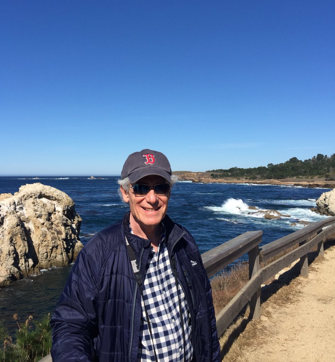 Enjoying the beautiful coast of Carmel, California and letting nature replenish my soul.