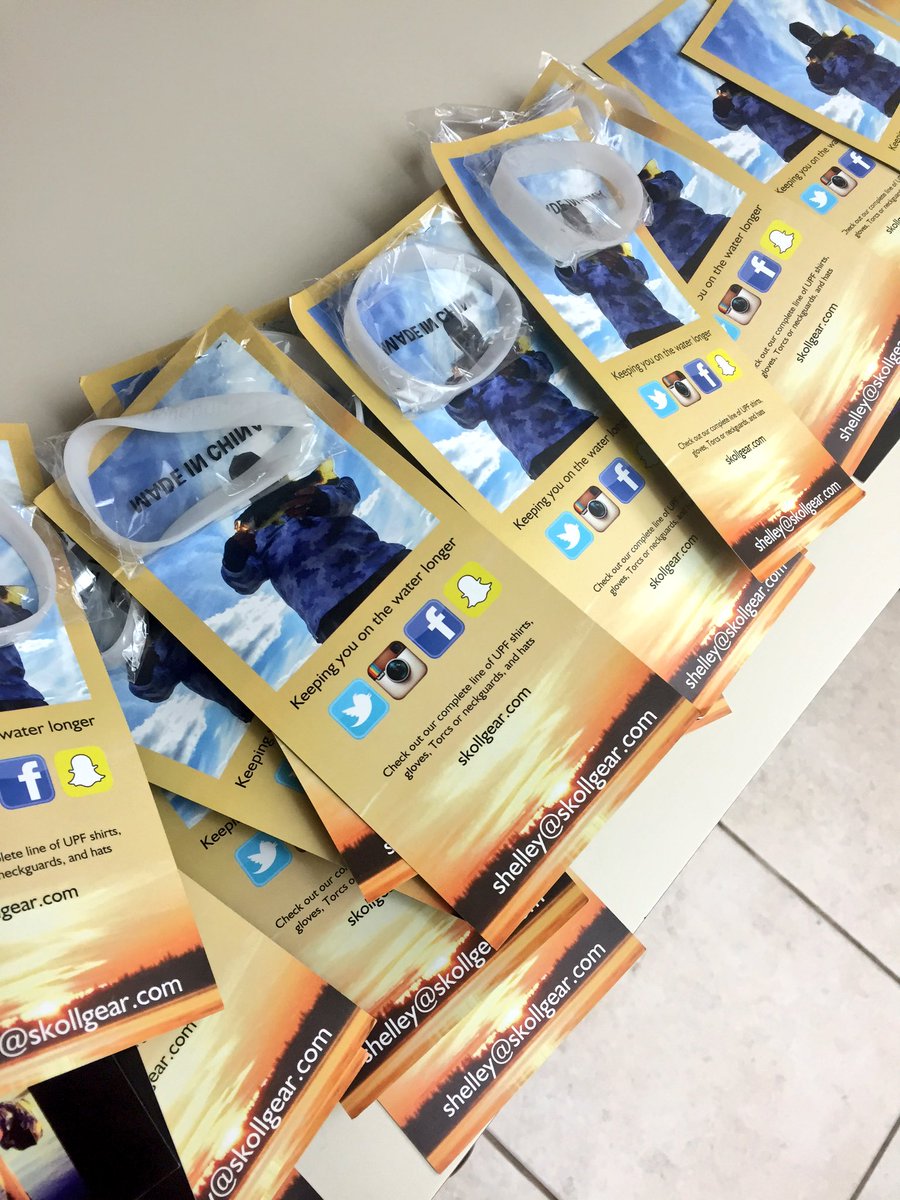 Huge shoutout to <a href="/SkollGear/">Sköll Gear</a> for the donation of wristband reminders about cancer for the <a href="/TheFpba/">The FPBA</a> Open tournament!!