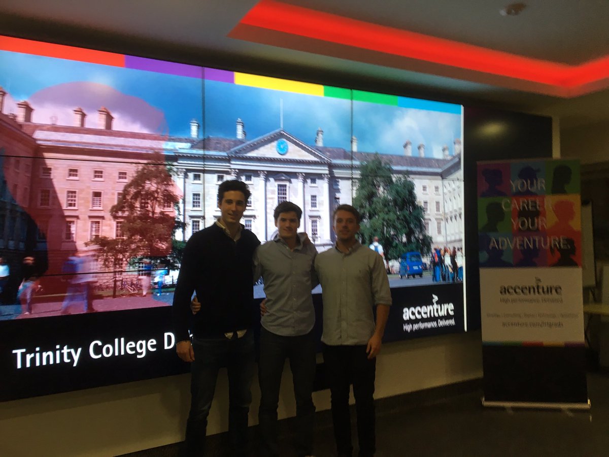 AMOH_Derry's tweet photo. Congratulations to Team Coste, who claimed first place at the #TrinitySolves event today with there 'New Crop' idea #accentureadventure https://t.co/WK4rk0iRyV
