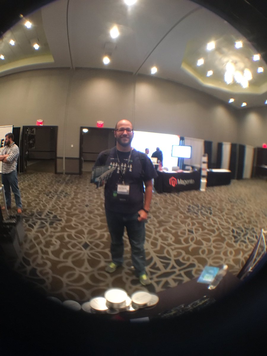 TessaMero's tweet image. Look!!! Playing with @CiscoDevNet swag! @zendcon #zendcon