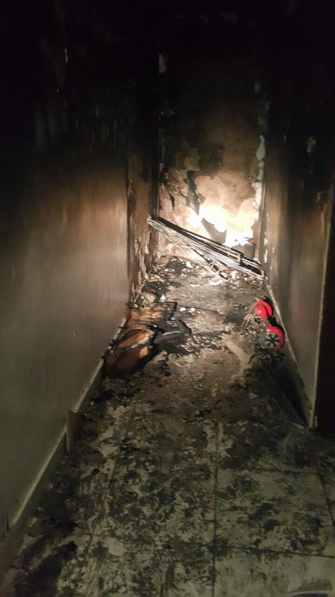سكوتر يدمر منزل ووفاة فتاة واصابة اخويها