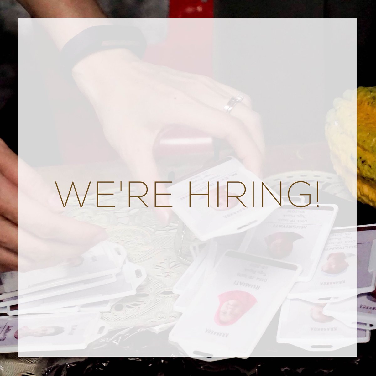 We're looking to expand our Jakarta team! If you're an accountant who loves chocolate, we'd like to hear from you: bit.ly/2eI2N1u