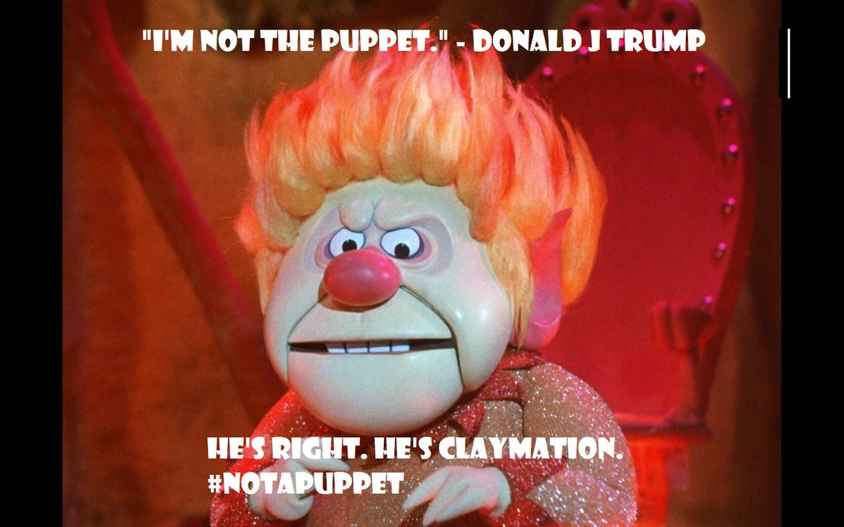 Catherama's tweet image. #notapuppet