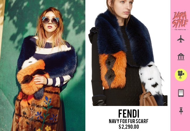 Fendi fox online fur scarf Fendi fox online fur scarf
