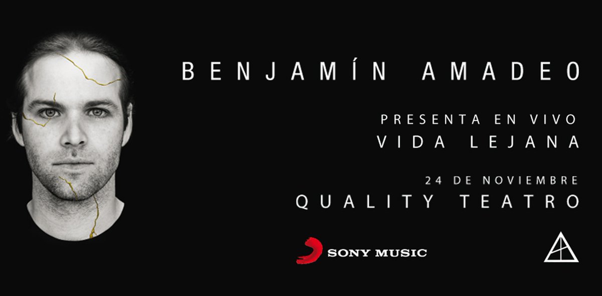 Zlata89's tweet image. #VidaLejanaTour #BenjaAmadeo #Amadeistas
Cordoba 24/11
Buenos Aires 30/11