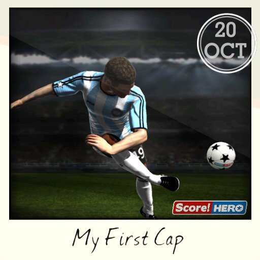 barrigonovich's tweet photo. My First Cap #scorehero https://t.co/wNj84MeXnP https://t.co/F7knTg89J5