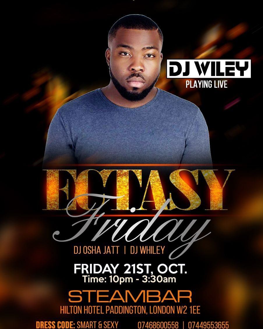 Mrsteeze007's tweet photo. Ecstasy Friday 2morrownite another #Soldoutnite #SoldoutFriday #TurnupNight with @Dj_Wiley @TrueSexy17 @tsexylicious @xhalefriday @nls_xo @ https://t.co/W5IsZ6836h