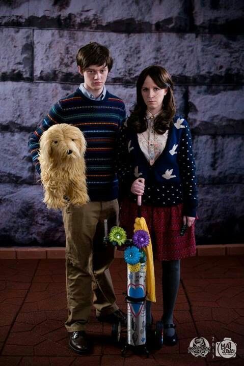 Room1BatesMotel's tweet photo. Some interesting Halloween costume ideas found on Pinterest. 
Quite the imagination on that person? who created the costumes. #BatesMotel https://t.co/2LU7nGluXJ