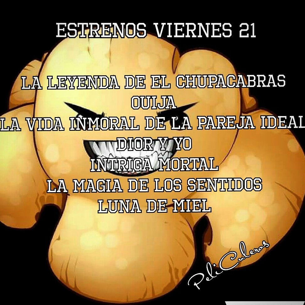 PCuleros's tweet image. No te pierdas las opiniones de los estrenos en PeliCuleros