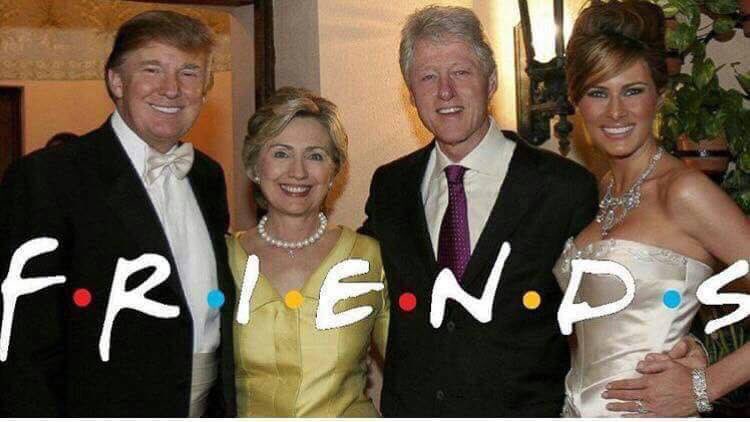 TrutherUfo's tweet photo. The nation's favorite scripted sitcom is just beginning...so predictable we all know the ending.    #debatenight https://t.co/MOX5FAoBou
