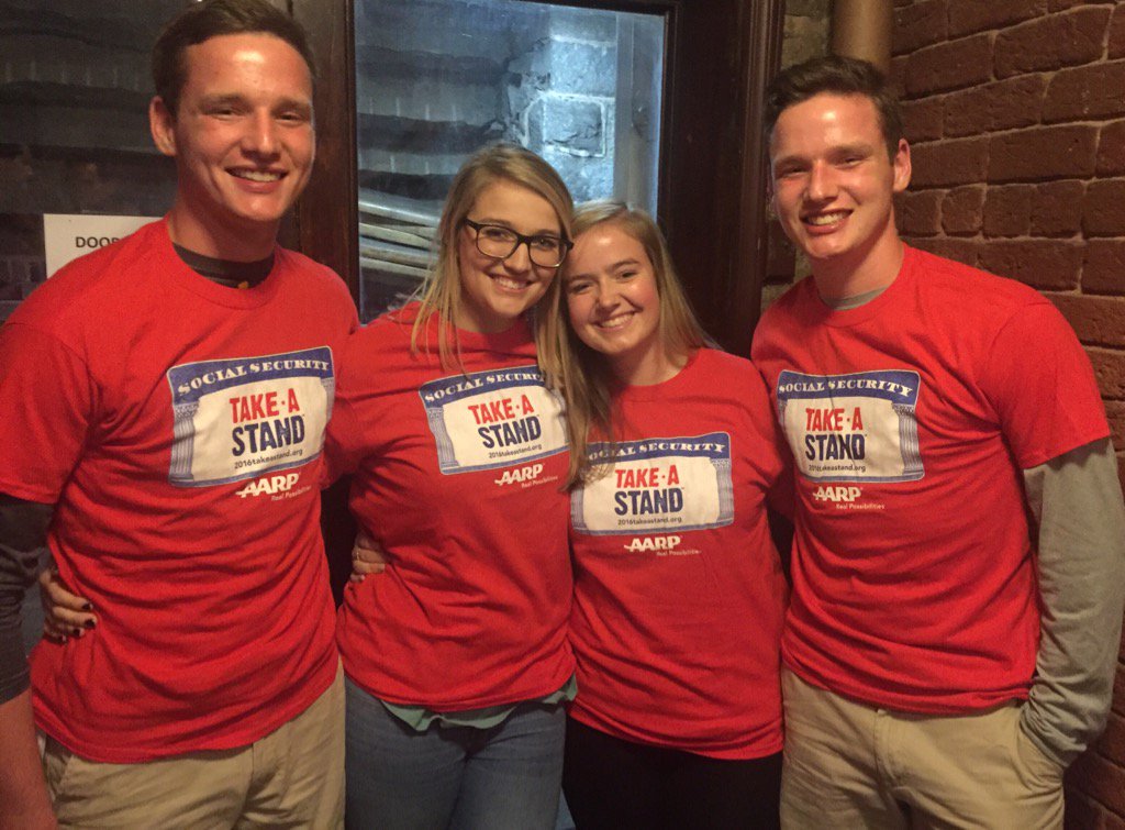 AARPVa's tweet photo. Millennials care about #SocialSecurity and want candidates to #TakeAStand. @AARPadvocates @bajabeanco https://t.co/8JW1CqdmLx