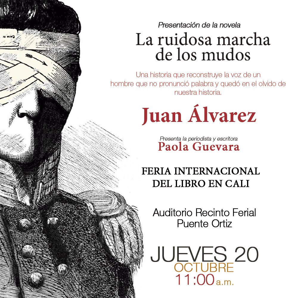 PlanetaLibrosCo's tweet photo. #CaliLee Mañana el escritor @_JuanAlvarez_ en la @CaliFeriaLibro presenta su novela #LRMDLM 11:00 a.m. @PGPaolaGuevara https://t.co/fDswlKMdTf