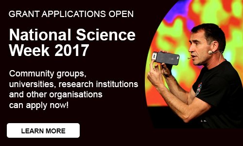 ScienceGovAu's tweet image. Grants up to $20k now available 4 public involvement in #science for @Aus_ScienceWeek. Get in quick &amp;amp; apply now - business.gov.au/nswkg