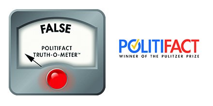 PolitiFact's tweet photo. LIVE FACT-CHECK: Trump said Clinton would double taxes for Americans. False. https://t.co/0AWh6E2MmU https://t.co/cMac8IBRw2