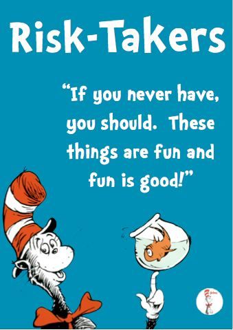 ints435romero's tweet photo. Risk it for The Cat in the Hat! #ints435 #risktaking https://t.co/d902jzlakc