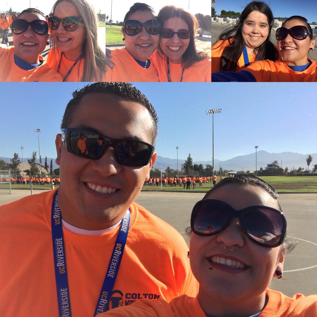 CMSWEBCrew's tweet photo. 8th grade math team sporting the orange #cmsunityday #embracetheorange #shinebrightlikeahighlighter https://t.co/JPpOoAPhP3