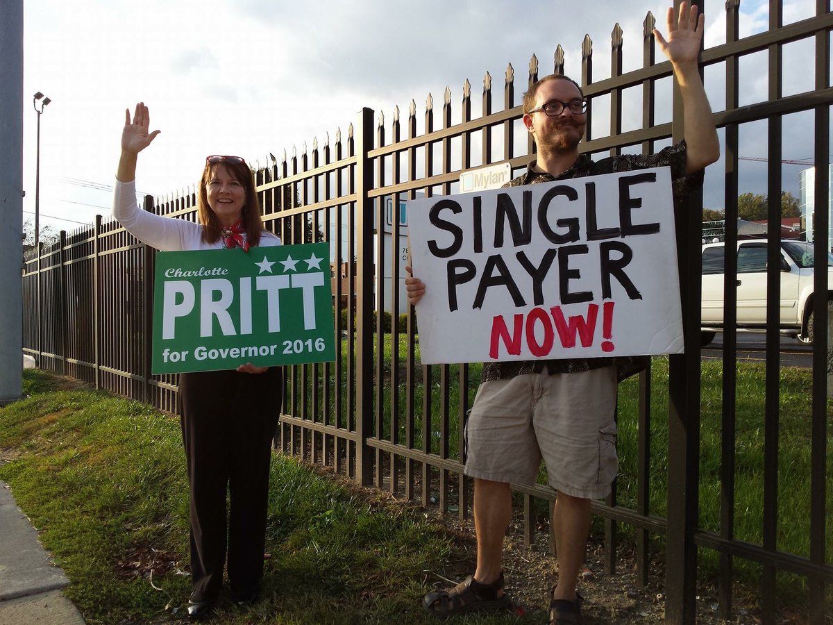 Pritt4WVGov's tweet photo. I support the #MylanProtest! #VotePritt4Gov2016 @thenation @Forbes @Andy_Ed_Brown @jb4demusa @OurRevolution @downwithtyranny @DrGuptaMD https://t.co/e85yEcXyGk