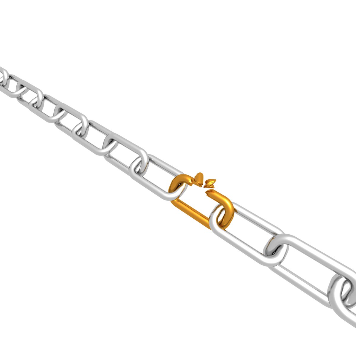 You would fix the chain, so why work with a broken business system?