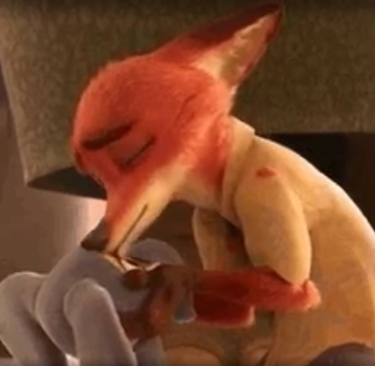TheWildeFox's tweet photo. The cuteness is overwhelming, I swear. #Zootopia #NickWilde https://t.co/vWtjeHO89I