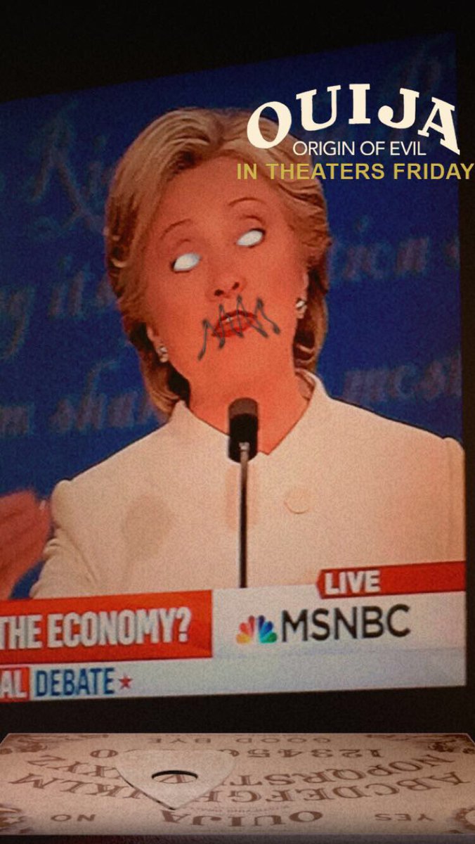 PerriKatherine's tweet photo. Finally! Her true self came out! #debate #hitlary https://t.co/BHEuSGSJ9X