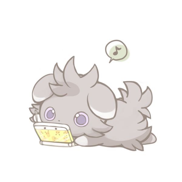 Kyto likes his ds heh cute son
