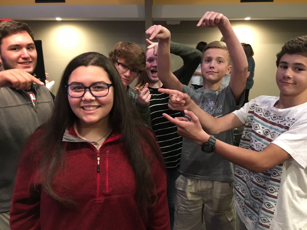 WVStudents's tweet photo. God showed up, and showed out, as He ALWAYS does. Two of our students came forward and shared their commitment to Christ! #wvstudents https://t.co/fF8uSwW2o2