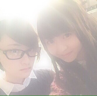 overflows0817's tweet photo. #ギガいこまん日記

光ってて   分からない  ？

まりか  と  生駒ちゃん  だよ  ヽ(・∀・)ノ

男装  生駒   ！

イケメン   でしょ  ー  ♡♡

お気に入り   ← https://t.co/bspNMGbTVJ