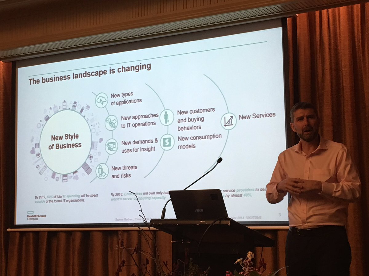 RegistersOfScot's tweet photo. @HP Mark Potts talking about electronic markets & technology at #ROTCPerth. Crucial issue for land registers #DigitalWorkplace #The Keeper https://t.co/xE1X516Wek