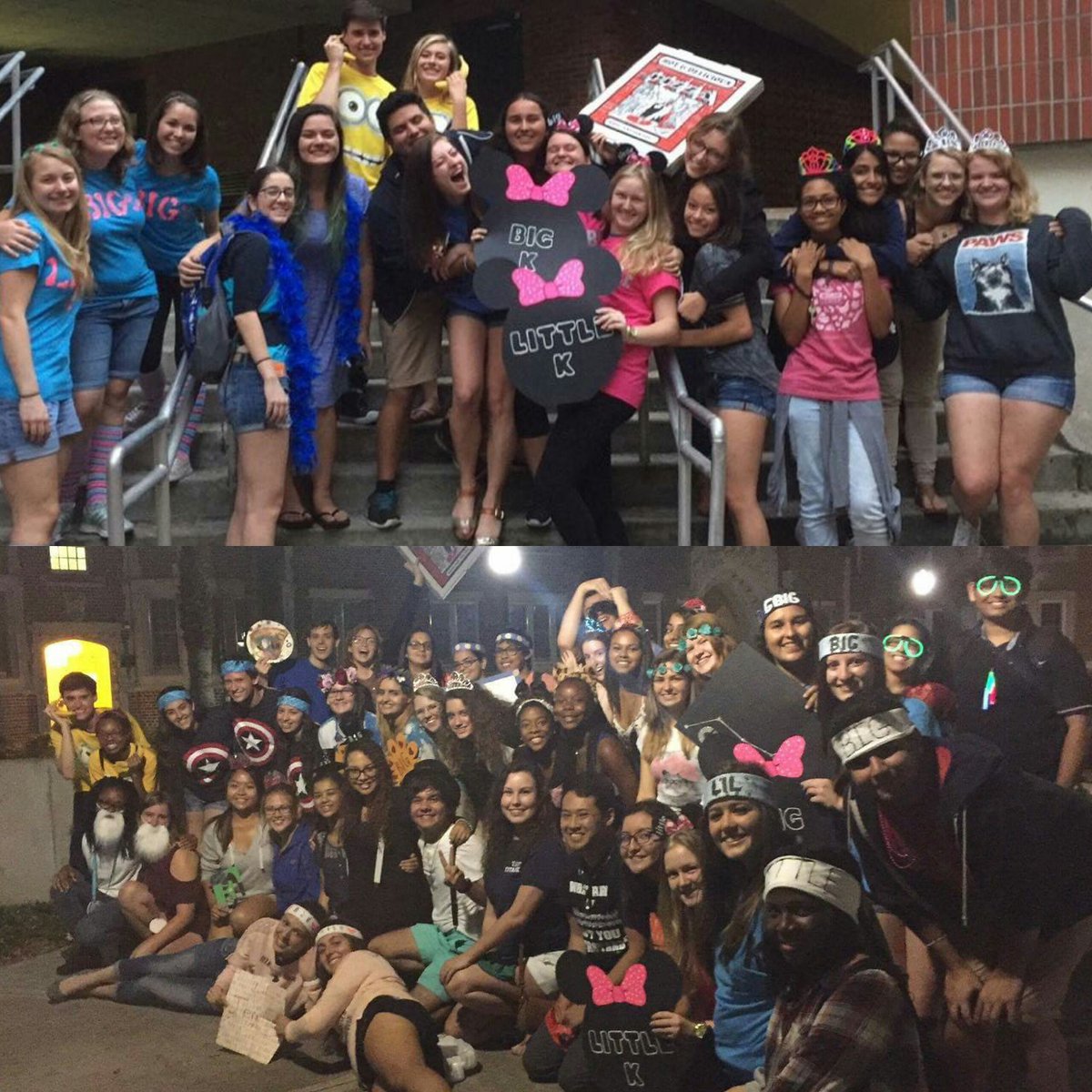ufcirclek's tweet photo. Minireveal &amp; reveal were a fantastic sucess! Shoutout to our MD&amp;E chair, Kaitlin W, for organizing it! #reveal #biglittle #ufcki #live2serve https://t.co/Cd9rWaQ7Vx