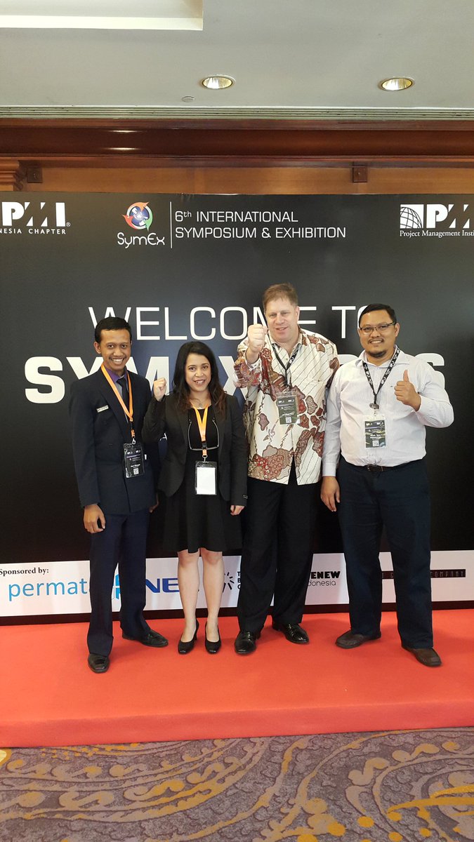 PROJGENERALCOM's tweet photo. @PMIIndonesia we enjoyed the #SYMEX2016 @PMInstitute  . https://t.co/n2yAHzd0pY.  Project management in Indonesia. https://t.co/vpPTm27aKo