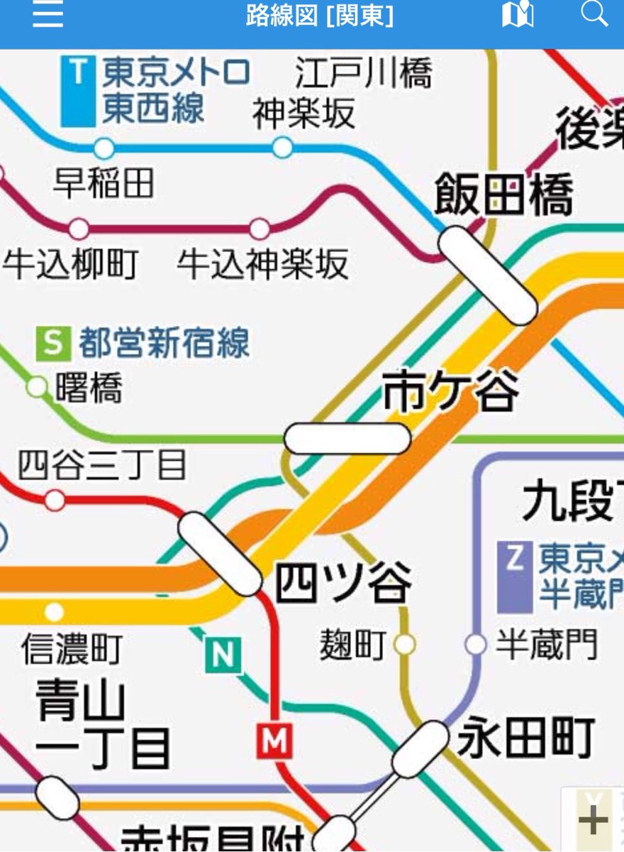 小梅 リツイされてきた路線図アプリ 電車の線路が実際に走っている順番通り という事で早速dlしてみた この四谷過ぎの中央線快速と総武線が入れ替わるポイントに感動 細かい 小梅 リツイされてきた路線図アプリ 電車の線路が実際に走っている順番通り という事で早速dlしてみた この四谷過ぎの中央線快速と総武線が入れ替わるポイントに感動 細かい