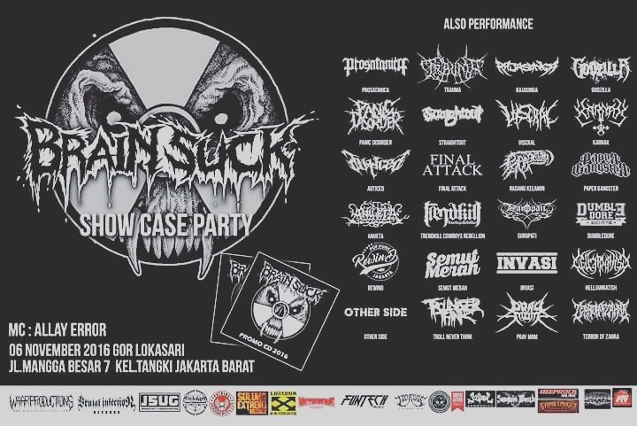 Menyenangkan bisa berkumpul lagi bersama kalian grindcore edaaan <a href="/brain_suckGC/">BRAIN SUCK</a> wait us..!!!