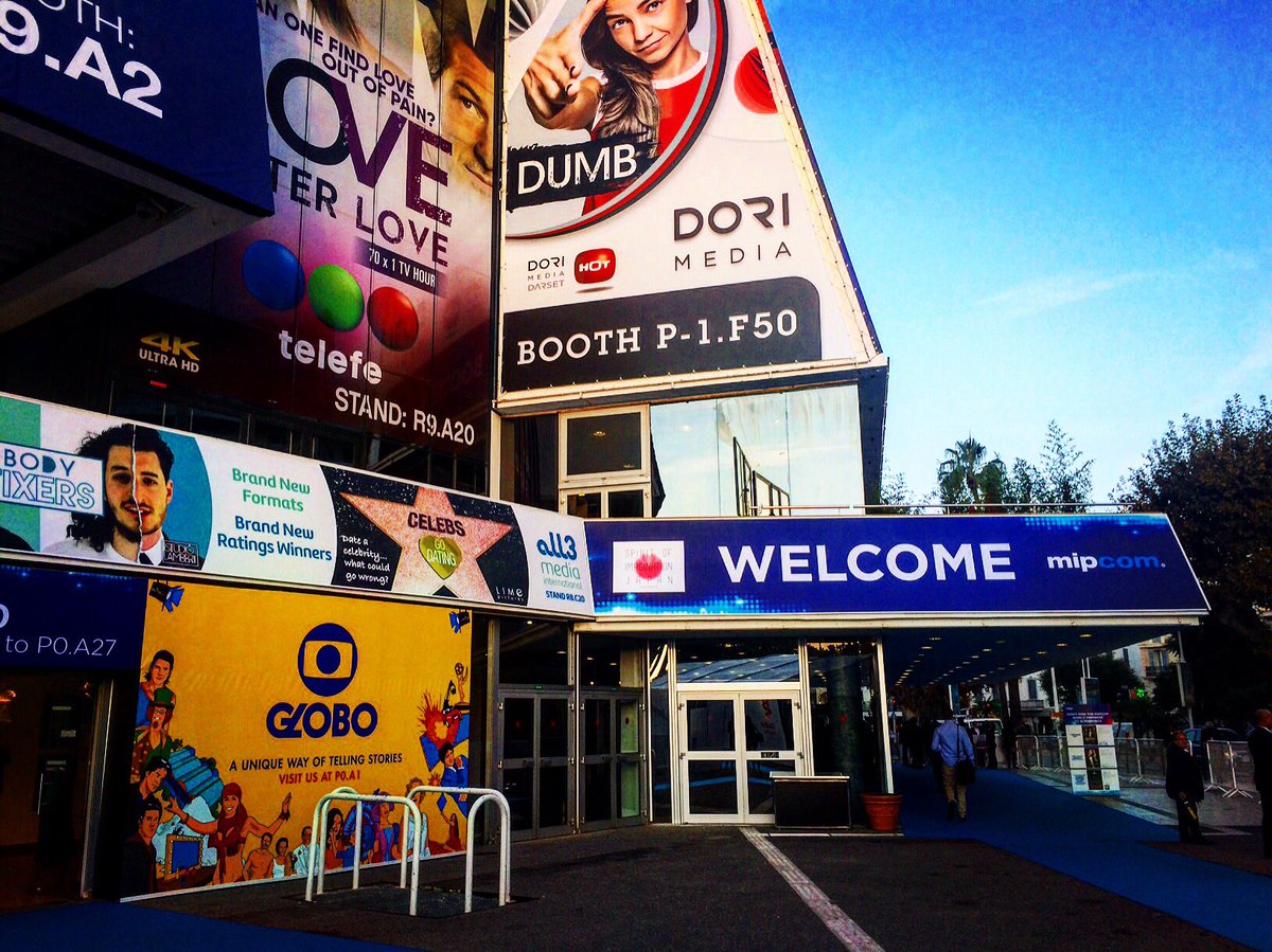 ShowrunnerAU's tweet photo. Another day of #mipcom2016 done! Bring on day 4! @mip #ShowrunnerAU #mipcom https://t.co/GKn3EhGO88