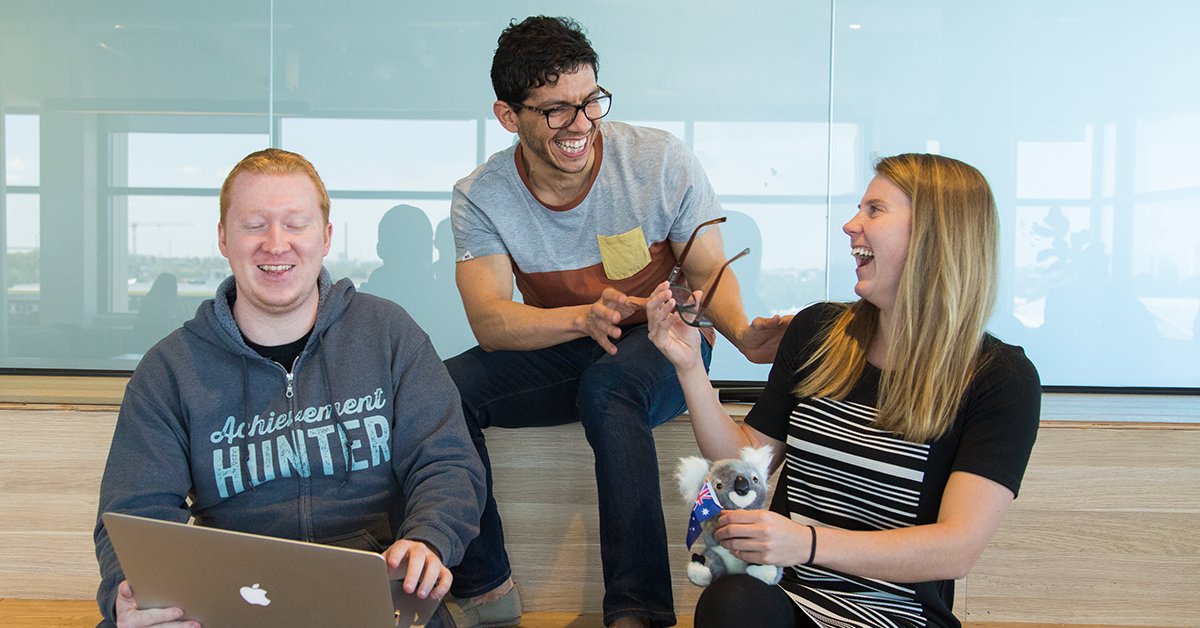 isobarAU's tweet image. Meet team &apos;Slack my tram&apos;. Their idea: change the way people plan their PT trip through @slack. #isobarau #slackhack