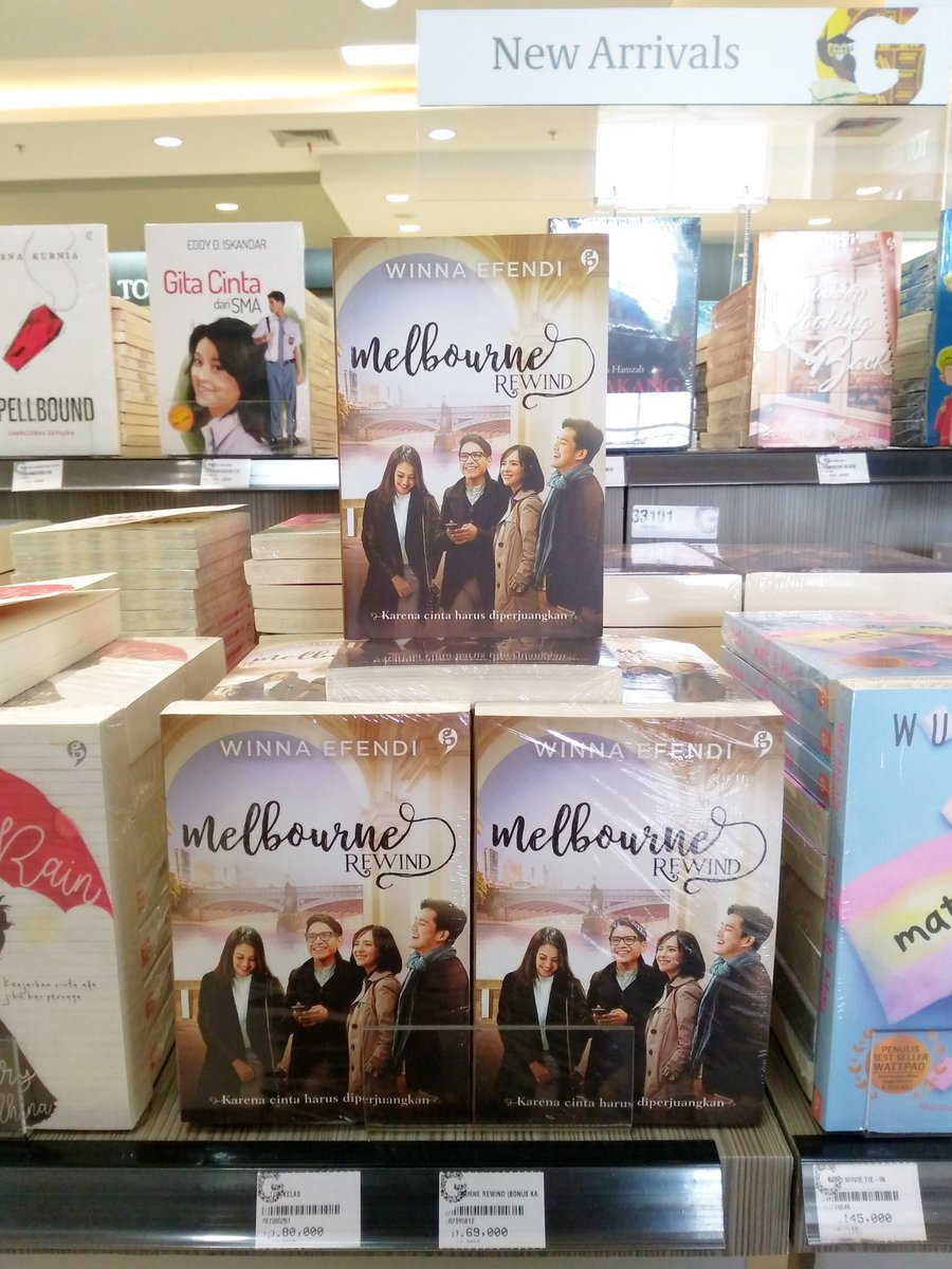 dwiyanday's tweet photo. Telah tersedia @Gramedia_Cipto Novel "Melbourne Rewind" Rp.69.000,- karya @WinnaEfendi penerbit @GagasMedia @infobukuID
#CoverFilm https://t.co/ZHySftaHLI