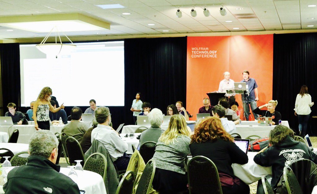 DanielleRommel's tweet image. Finally, #LiveDebugging -&amp;gt; #LiveCoding #Competition with @stephen_wolfram #WolframTechConf livecoding.tv/stephen_wolfram
