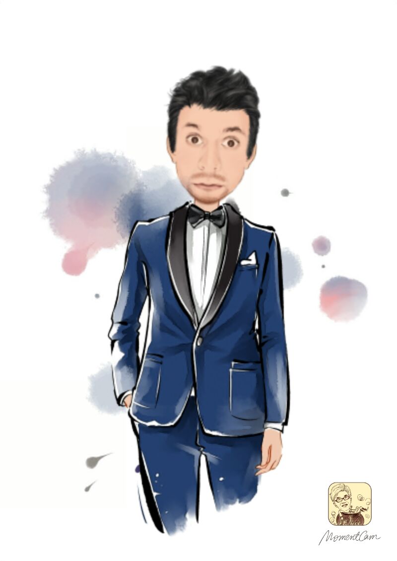 Solshi76's tweet photo. #TrasnocheSiempre @hectorlocutor con moño para los #MartinFierro2016 Look 2 https://t.co/dsj00N99uy