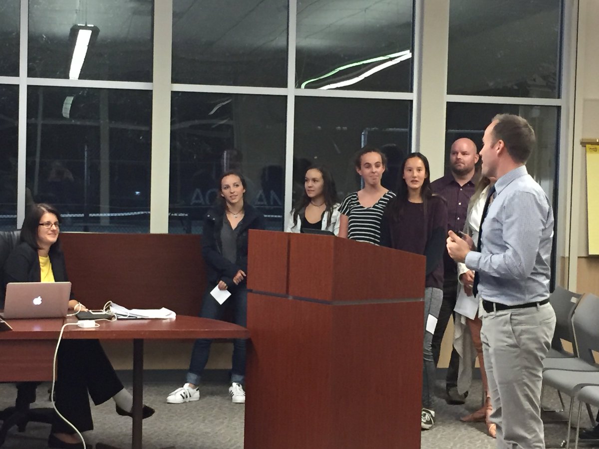 AUHSD's tweet photo. Students &amp; staff from @acalanesdons giving Board presentation on digital citizenship. Nice job! https://t.co/whIYzMCiiA